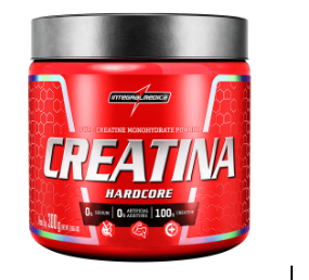 Creatina 100% Pura Hardcore 300g da Integralmédica